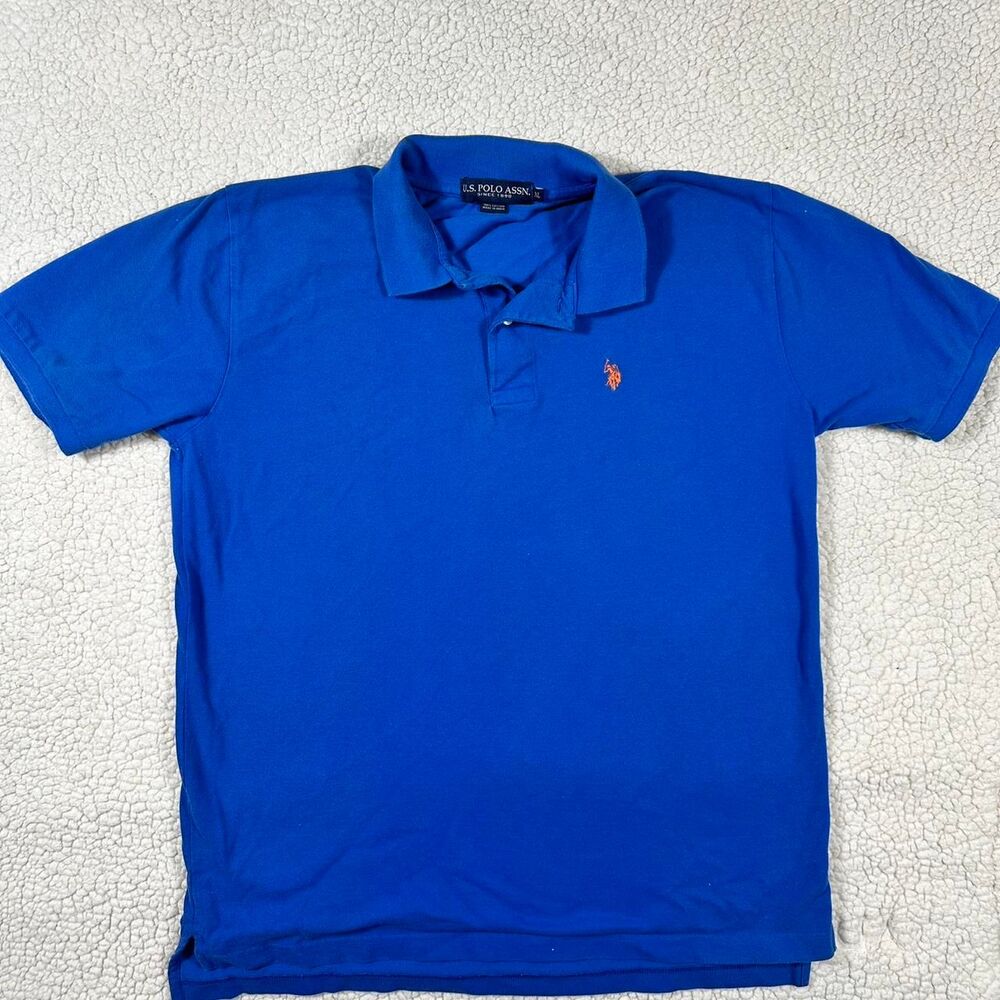 Us-polo-assn Men's Blue Polo-shirts